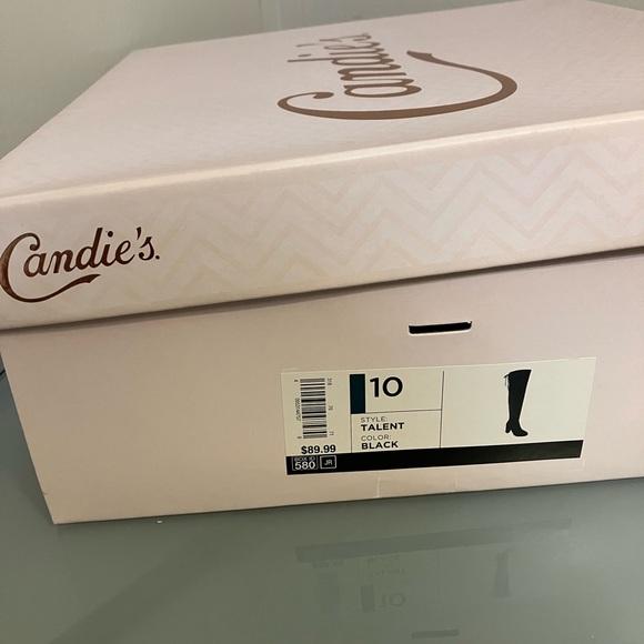 Candie’s high boots with ties. Size 10. - Picture 8 of 9